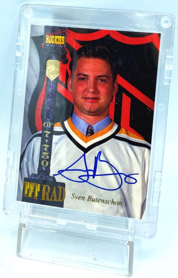 1994 Signature Rookies Tetrad Sven Butenschon Card #CIV (4)