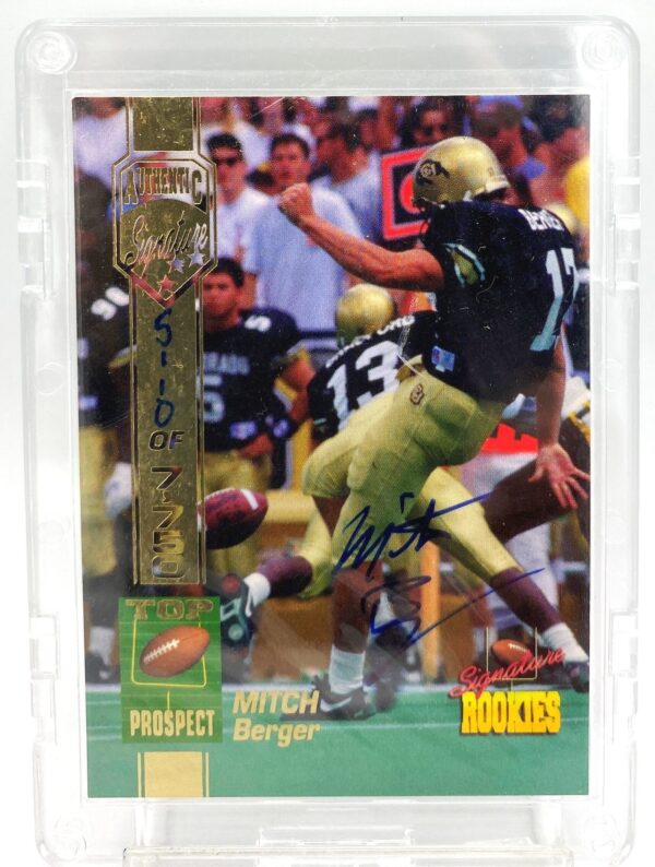 1994 Signature Rookies Top Prospect Mitch Berger Bonus (3)