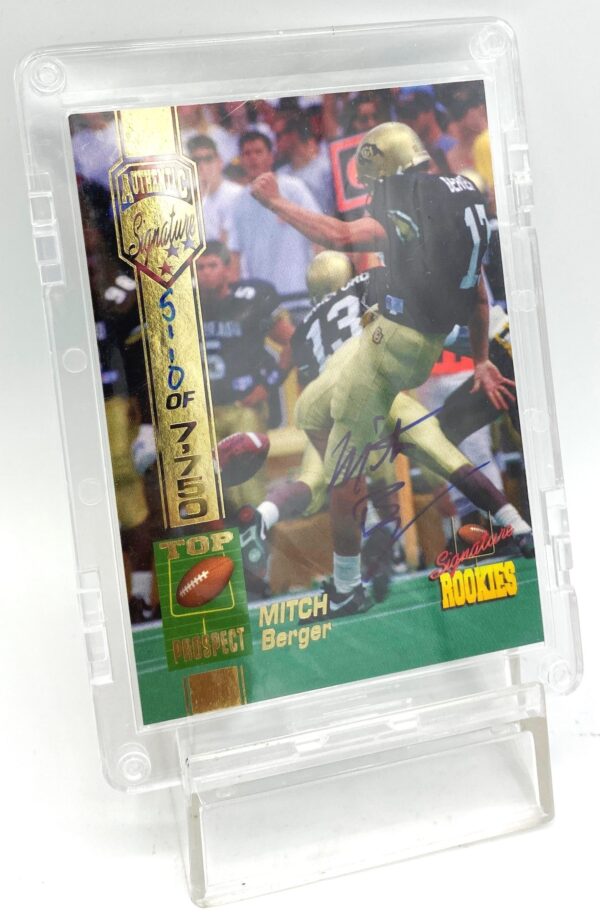 1994 Signature Rookies Top Prospect Mitch Berger Bonus (4)