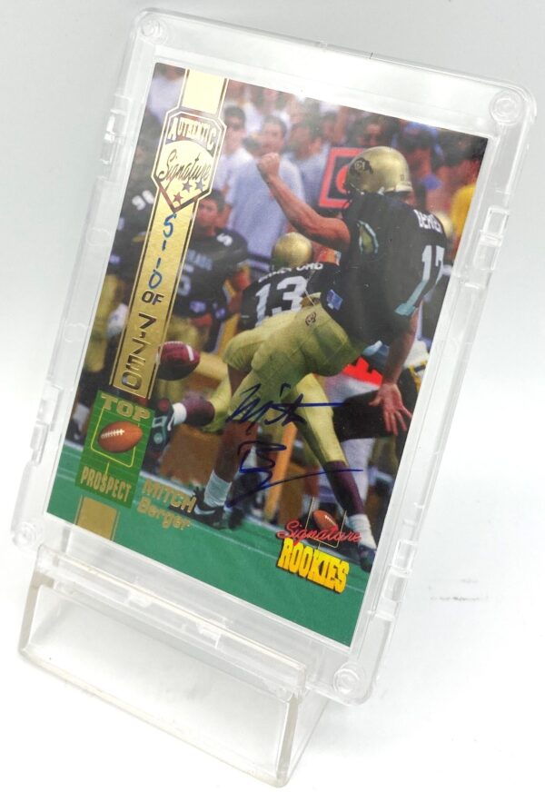 1994 Signature Rookies Top Prospect Mitch Berger Bonus (5)