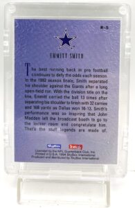1994 Skybox Premium Revolution Emmitt Smith Card #R-5 (5)