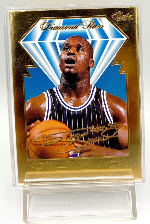 1995-96 Classic Diamond Stars Shaquille O'Neal (Gold Signature #02560 (1pc) (1) 1995-96 Classic Diamond Stars Shaquille O'Neal (Gold Signature #02560 (1pc) (1)