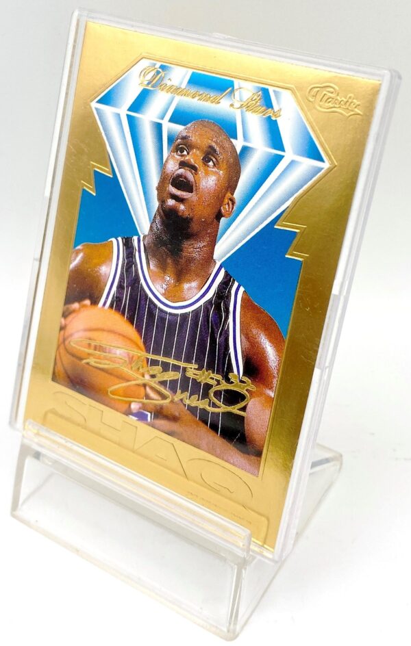 1995-96 Classic Diamond Stars Shaquille O'Neal (Gold Signature #02560 (1pc) (4) 1995-96 Classic Diamond Stars Shaquille O'Neal (Gold Signature #02560 (1pc) (4)