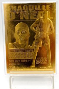 1995-96 Classic Diamond Stars Shaquille O'Neal (Gold Signature #02560 (1pc) (6)