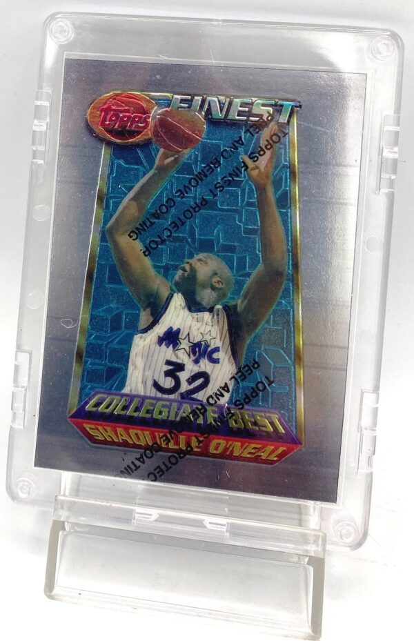 1995-96 Topps Finest Shaquille O'Neal (Collegiate Best) #280 (1pc) (4) 1995-96 Topps Finest Shaquille O'Neal (Collegiate Best) #280 (1pc) (4)