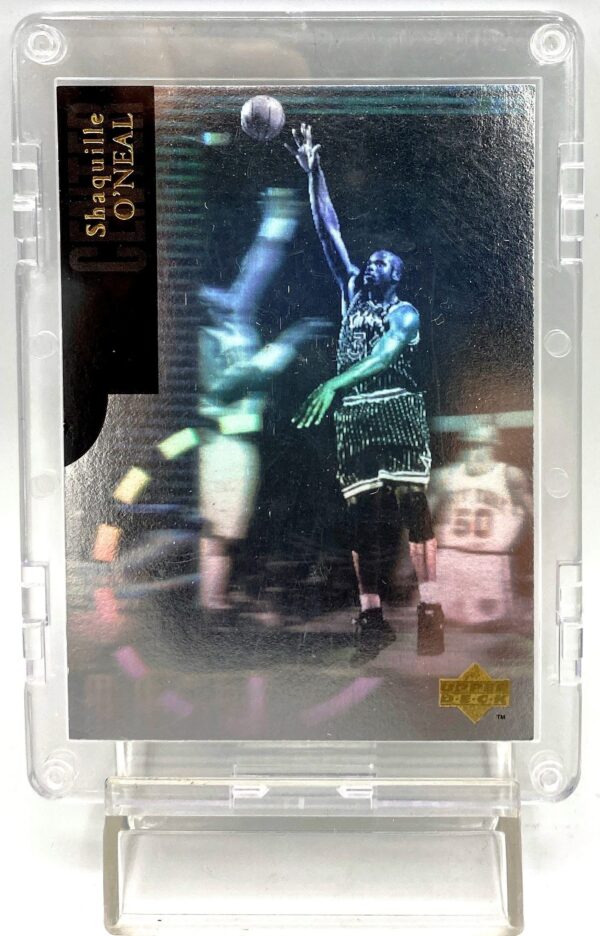 1995-96 Upper Deck Shaquille O'Neal (3-D Chrome Hologram) #H7 (1pc) (2) 1995-96 Upper Deck Shaquille O'Neal (3-D Chrome Hologram) #H7 (1pc) (2)