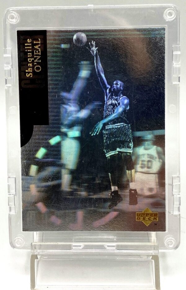 1995-96 Upper Deck Shaquille O'Neal (3-D Chrome Hologram) #H7 (1pc) (5) 1995-96 Upper Deck Shaquille O'Neal (3-D Chrome Hologram) #H7 (1pc) (5)