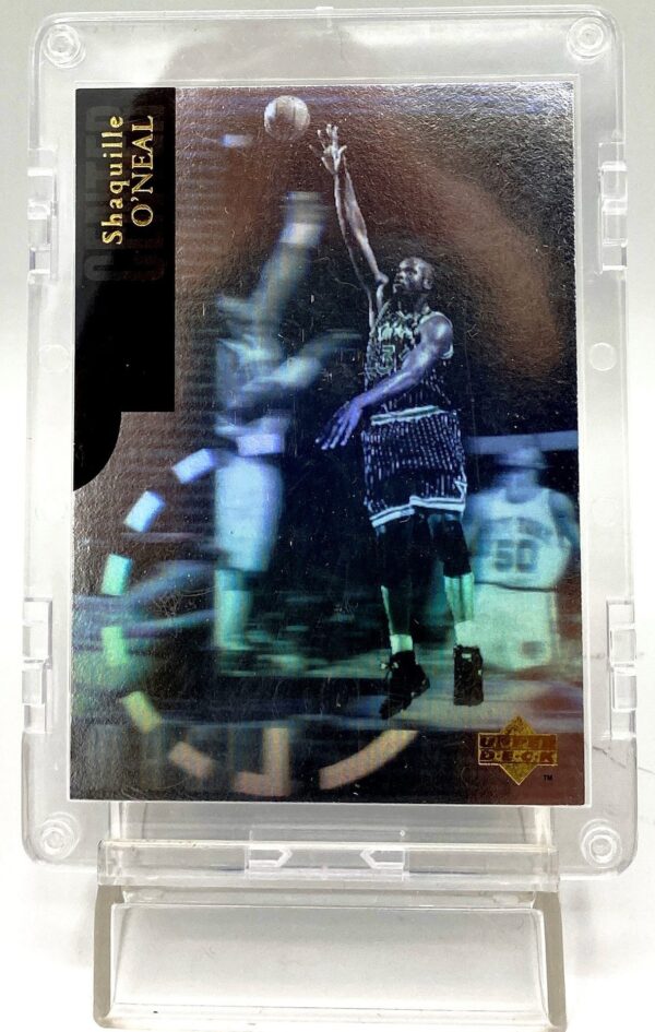 1995-96 Upper Deck Shaquille O'Neal (3-D Chrome Hologram) #H7 (1pc) (6) 1995-96 Upper Deck Shaquille O'Neal (3-D Chrome Hologram) #H7 (1pc) (6)