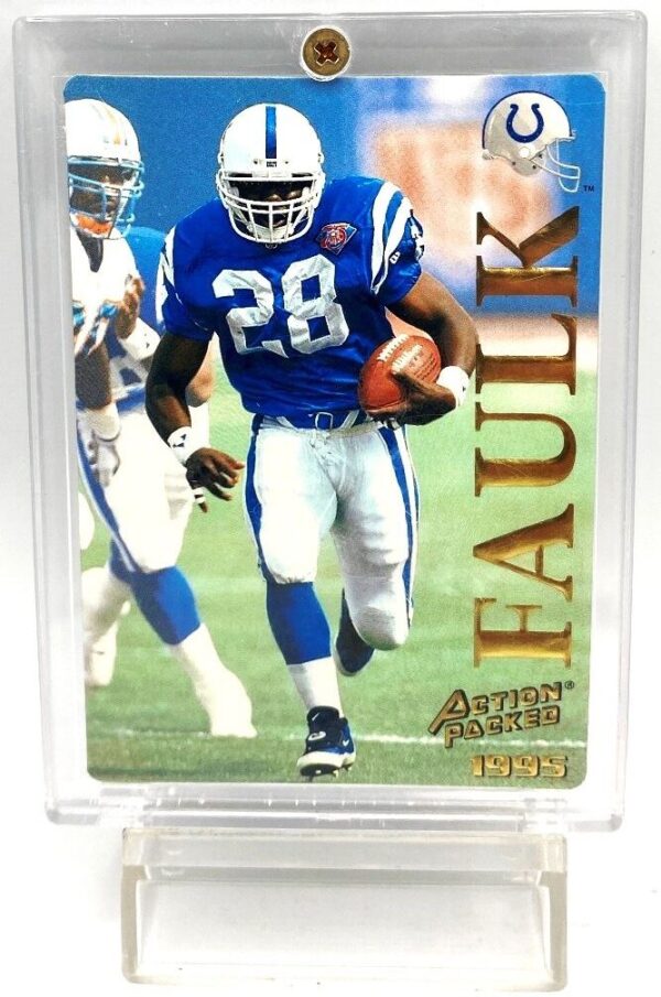 1995 Action Packed Marshall Faulk Card #16 (2) 1995 Action Packed Marshall Faulk Card #16 (2)