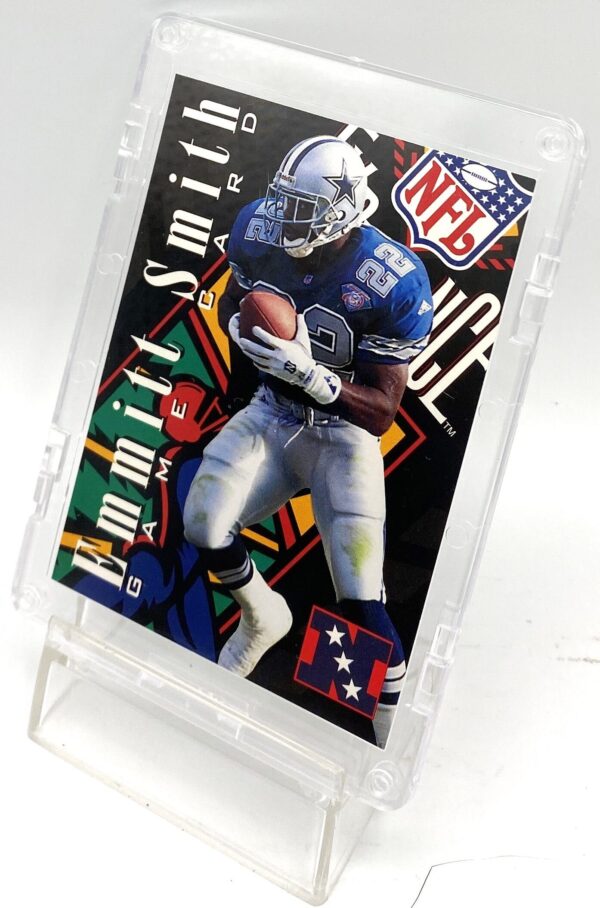 1995 Classic Games Super Bowl XXIX Emmitt Smith Game Card (4) 1995 Classic Games Super Bowl XXIX Emmitt Smith Game Card (4)