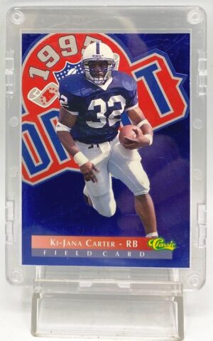 1995 Classic Images 95 Draft Field Card Ki-Jana Carter Card #DC10 (1)