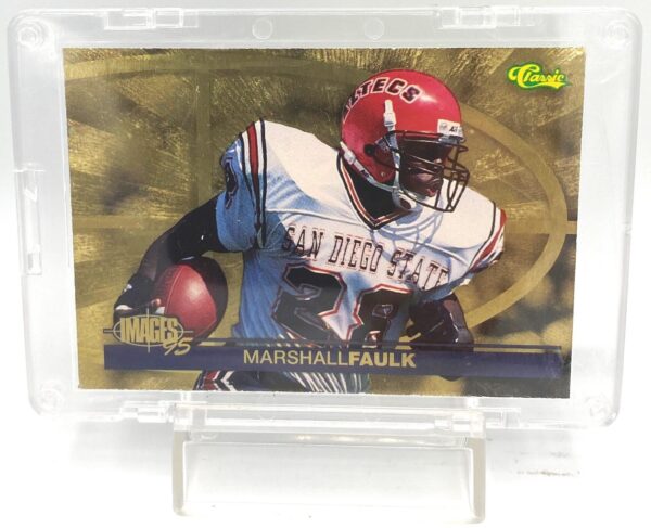 1995 Classic Images 95 Marshall Faulk Card #CP9 (1)