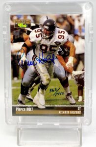 1995 Classic Pro-Line Rookie Pierce Holt Autographed Card (1)