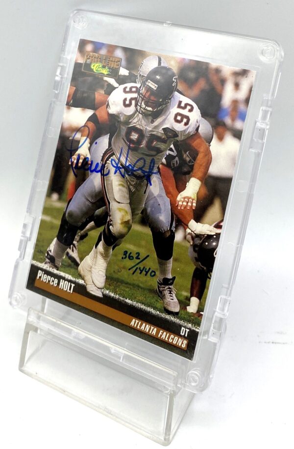 1995 Classic Pro-Line Rookie Pierce Holt Autographed Card (4) 1995 Classic Pro-Line Rookie Pierce Holt Autographed Card (4)