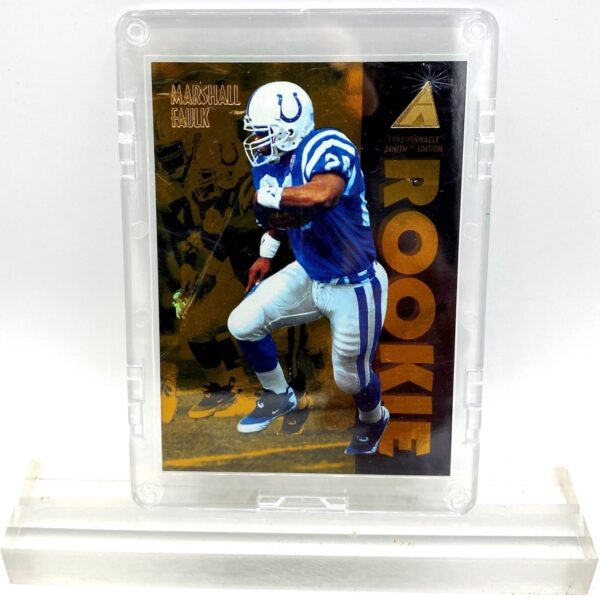 1995 Pinnacle Zenith Edition Marshall Faulk Card #Z131 (1) 1995 Pinnacle Zenith Edition Marshall Faulk Card #Z131 (1)