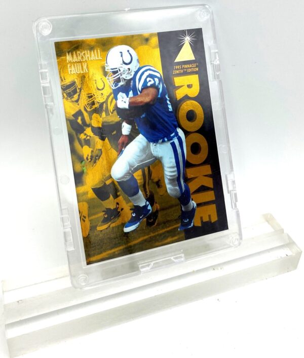 1995 Pinnacle Zenith Edition Marshall Faulk Card #Z131 (3) 1995 Pinnacle Zenith Edition Marshall Faulk Card #Z131 (3)
