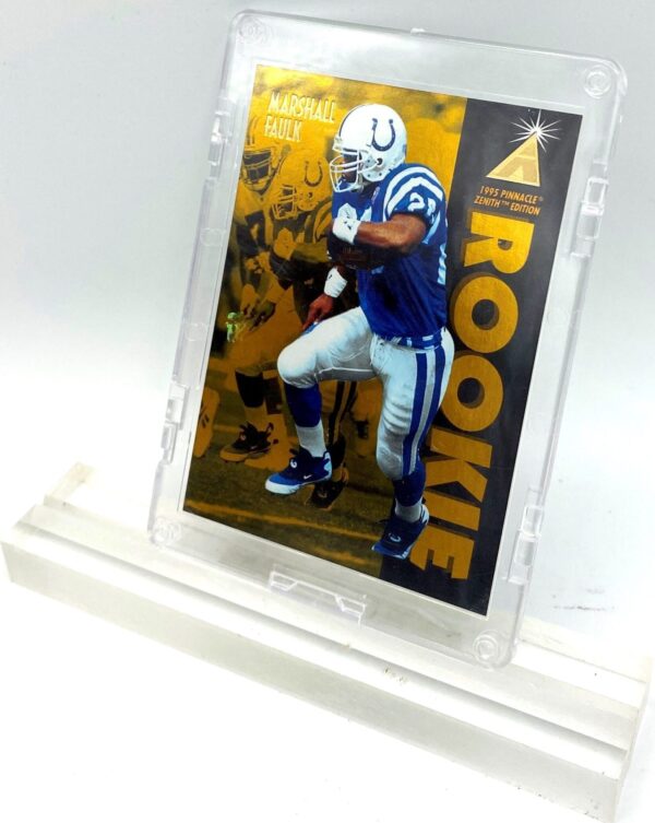 1995 Pinnacle Zenith Edition Marshall Faulk Card #Z131 (4) 1995 Pinnacle Zenith Edition Marshall Faulk Card #Z131 (4)