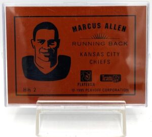 1995 Playoff Pigskins Marcus Allen Card #HH2 (5)