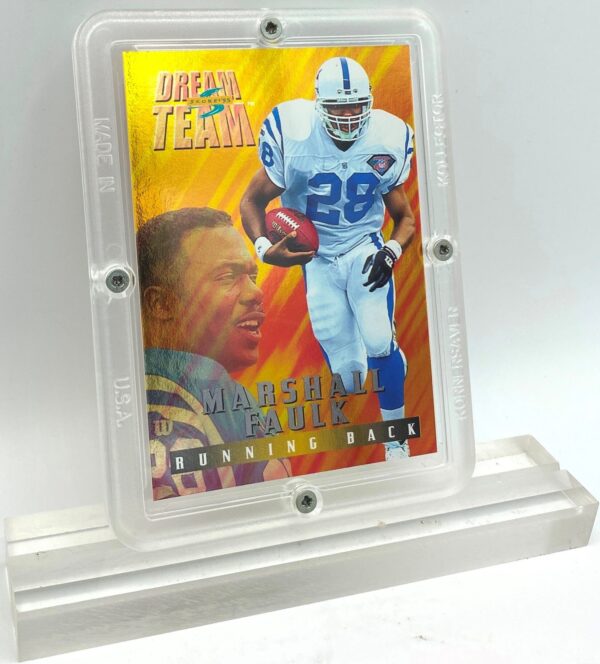 1995 Score '95 Dream Team Marshall Faulk Card #DT8 (2) 1995 Score '95 Dream Team Marshall Faulk Card #DT8 (2)