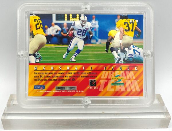 1995 Score '95 Dream Team Marshall Faulk Card #DT8 (4) 1995 Score '95 Dream Team Marshall Faulk Card #DT8 (4)