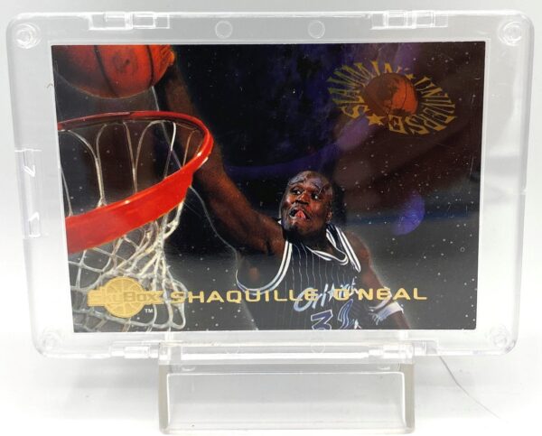 1995 Skybox Shaquille O'Neal (Gold-Slamming Universe) #SU19 (1pc) (2)