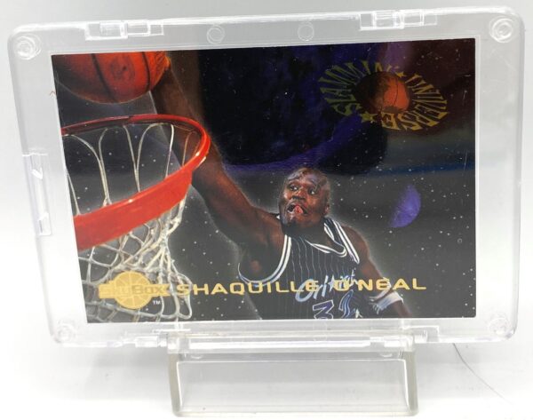1995 Skybox Shaquille O'Neal (Gold-Slamming Universe) #SU19 (1pc) (3)