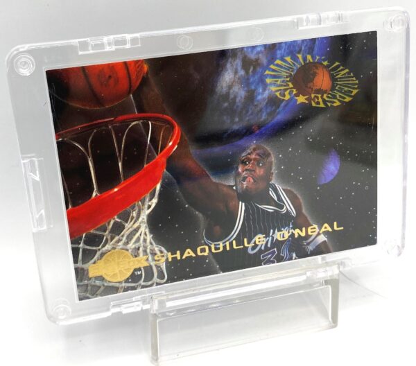 1995 Skybox Shaquille O'Neal (Gold-Slamming Universe) #SU19 (1pc) (4)