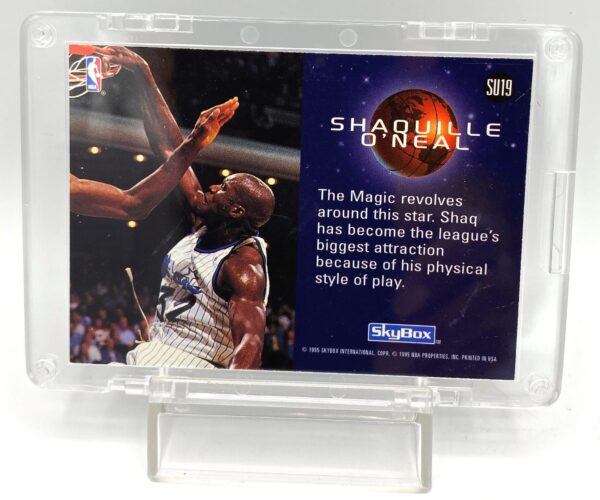 1995 Skybox Shaquille O'Neal (Gold-Slamming Universe) #SU19 (1pc) (6)