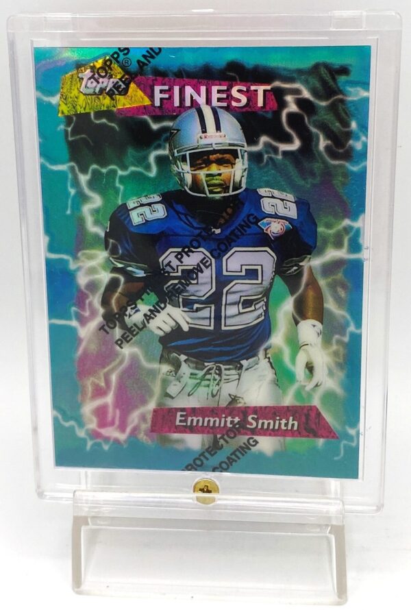 1995 Topps Finest Emmitt Smith Card #190 (1) 1995 Topps Finest Emmitt Smith Card #190 (1)