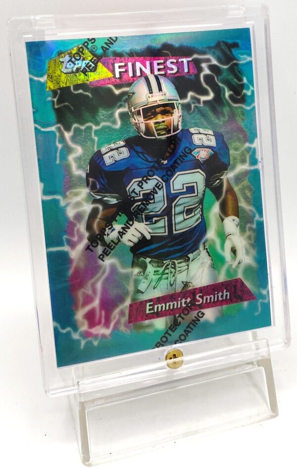 1995 Topps Finest Emmitt Smith Card #190 (3) 1995 Topps Finest Emmitt Smith Card #190 (3)