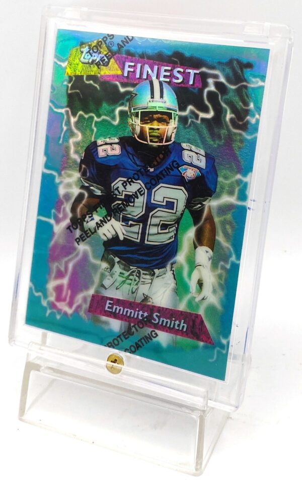1995 Topps Finest Emmitt Smith Card #190 (4) 1995 Topps Finest Emmitt Smith Card #190 (4)