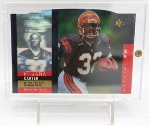 1995 Upper Deck SP Special FX Rookie Ki-Jana Carter Card #8 of 40 (1)
