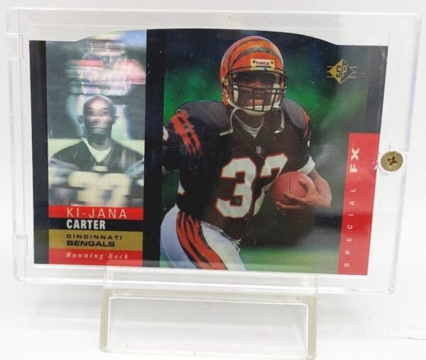 1995 Upper Deck SP Special FX Rookie Ki-Jana Carter Card #8 of 40 (3) 1995 Upper Deck SP Special FX Rookie Ki-Jana Carter Card #8 of 40 (3)