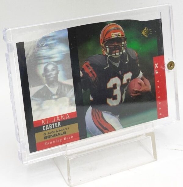 1995 Upper Deck SP Special FX Rookie Ki-Jana Carter Card #8 of 40 (4) 1995 Upper Deck SP Special FX Rookie Ki-Jana Carter Card #8 of 40 (4)