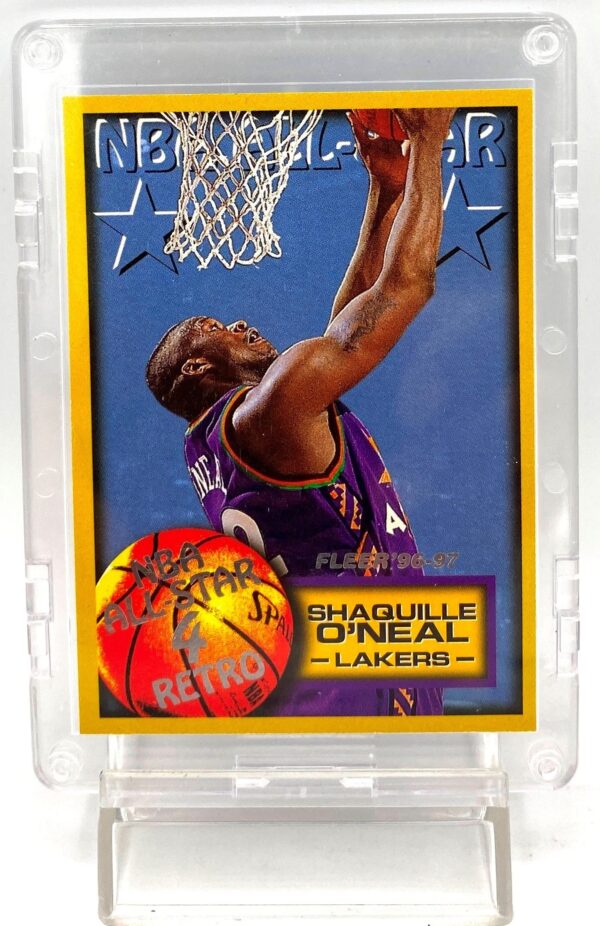 1996-97 Fleer Shaquille O'Neal (All-Star-Silver Print Card #289 (2pcs) (1)