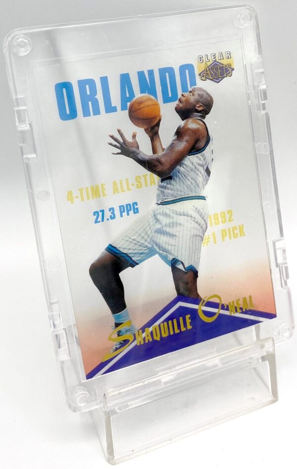 1996 Classic Clear Assets Gold Shaquille O'Neal (S P Card #1 (1pc) (3)