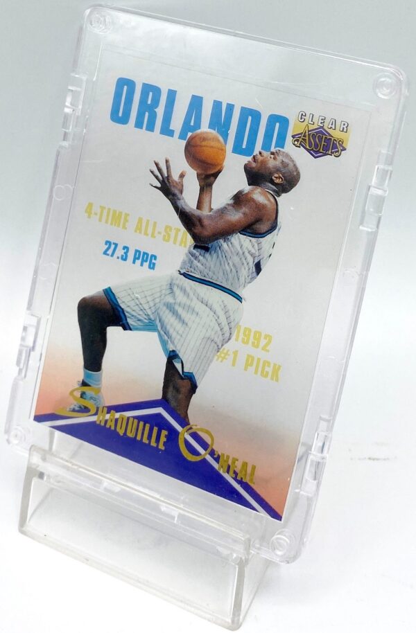 1996 Classic Clear Assets Gold Shaquille O'Neal (S P Card #1 (1pc) (4)