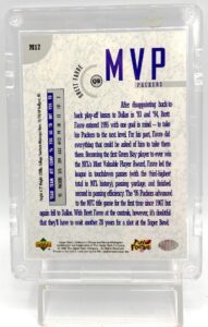 1996 Collectors Choice MVP Silver Card #M17 Brett Favre (5)