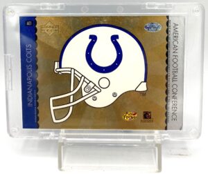 1996 Upper Deck Indianapolis Colts Silver Helmet Collection Card #AE1 (5)