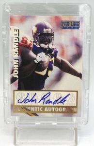 1997 Pro Line Gold Authentic Autograph John Randle (1)