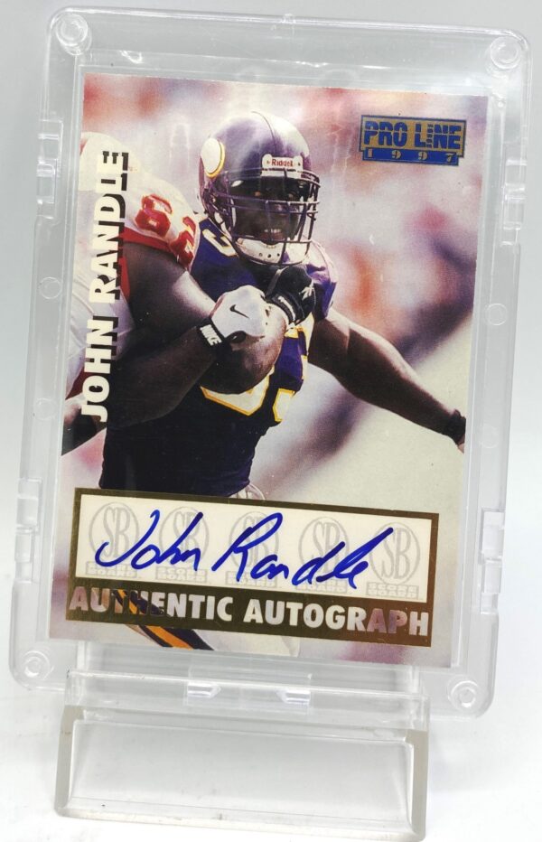 1997 Pro Line Gold Authentic Autograph John Randle (4)