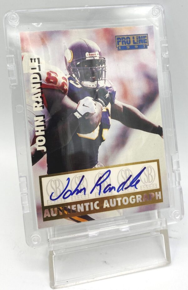 1997 Pro Line Gold Authentic Autograph John Randle (5)