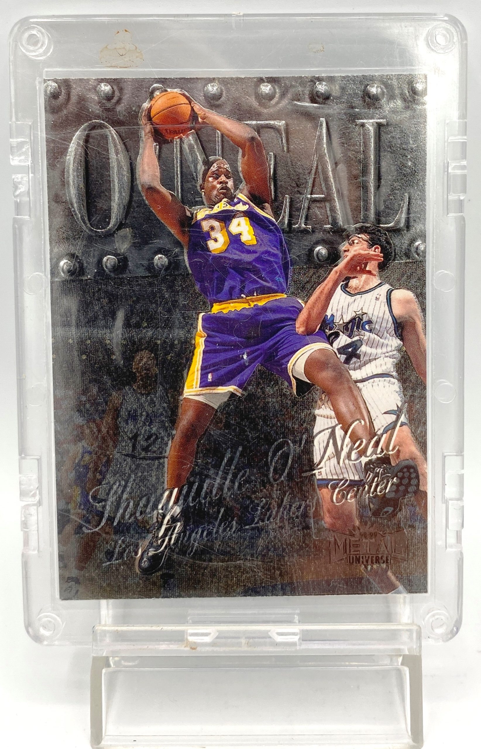 1998-99 Metal Universe Shaquille O'Neal #25 (1pc) (2)