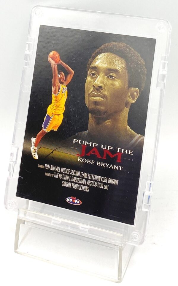 1998-99 NBA Hoops Jam Kobe Bryant (Pump Up The Jam) Red Insert #4-10PJ (1pc) (4) 1998-99 NBA Hoops Jam Kobe Bryant (Pump Up The Jam) Red Insert #4-10PJ (1pc) (4)