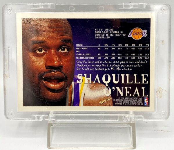 1998-99 NBA Hoops Shaquille O'Neal #100 (2pcs) (5)
