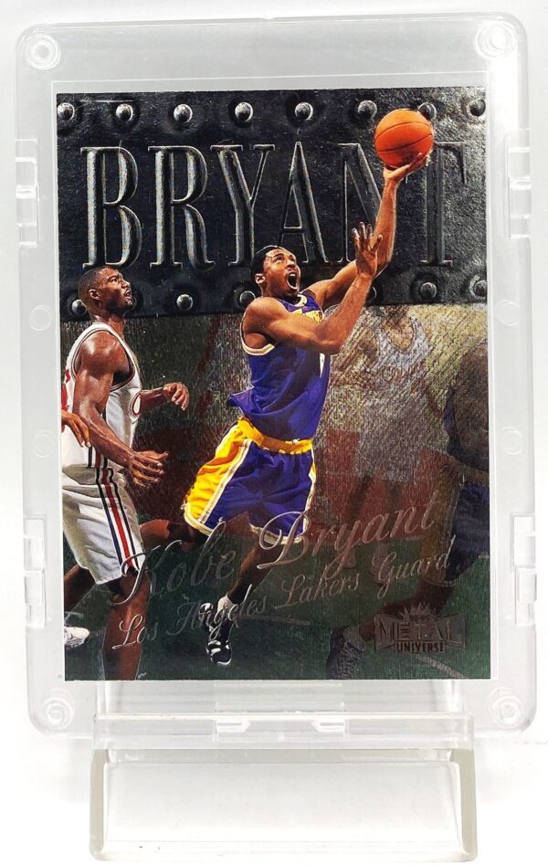 1998-99 Skybox Metal Universe Kobe Bryant (Chrome Embossed Pr) Card #53 (2pcs) (2)