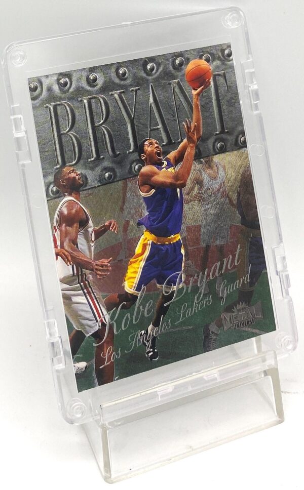 1998-99 Skybox Metal Universe Kobe Bryant (Chrome Embossed Pr) Card #53 (2pcs) (3)