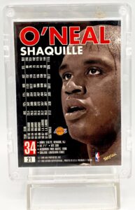1998-99 Skybox Premium Shaquille O'Neal LA Lakers Center #21 (2pcs) (5)