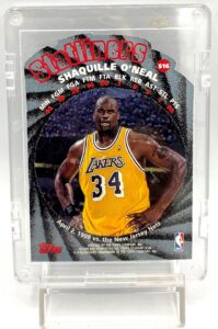 1998-99 Stadium Club Shaquille O'Neal Statliners #S16 (1pc) (5)