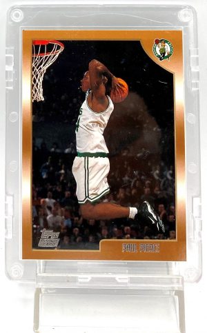 1998-99 Topps Rookie Card Paul Pierce (Silver Script Print Card #135 (6pcs) (2)